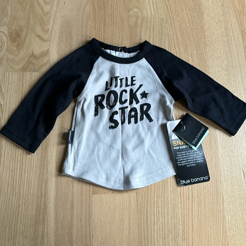 Blue banana long sleeve shirt